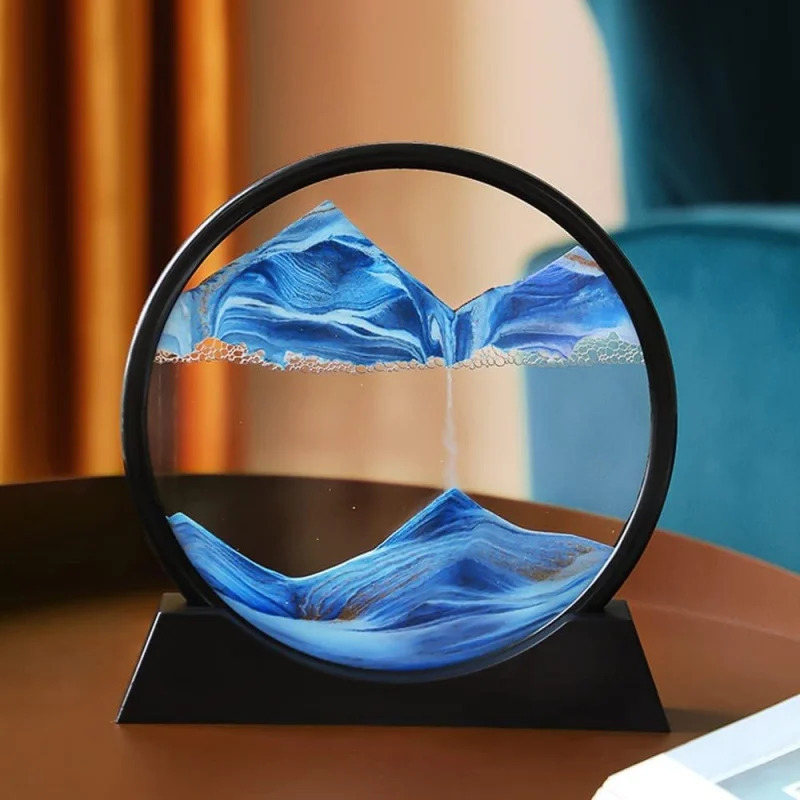 Photography Job - 3D Hourglass Quicksand Moving Sand Art