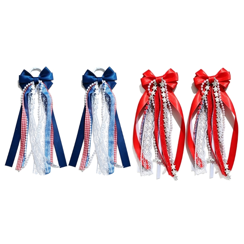 Photography Day - Ribbon Bows with Layered Pendant And