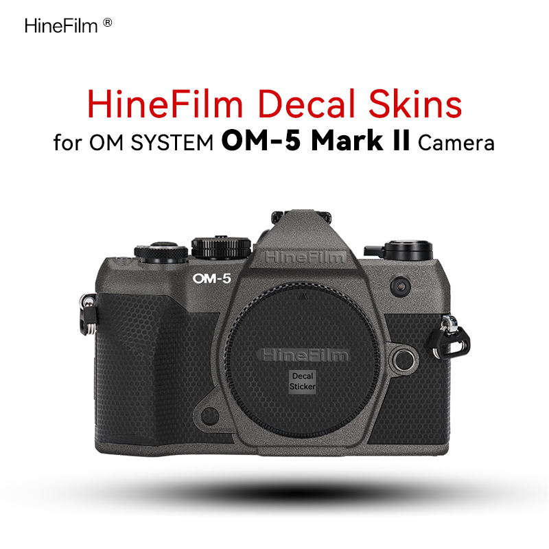 Photography Icon - Hinefilm Skin for Olympus OM5II Camera