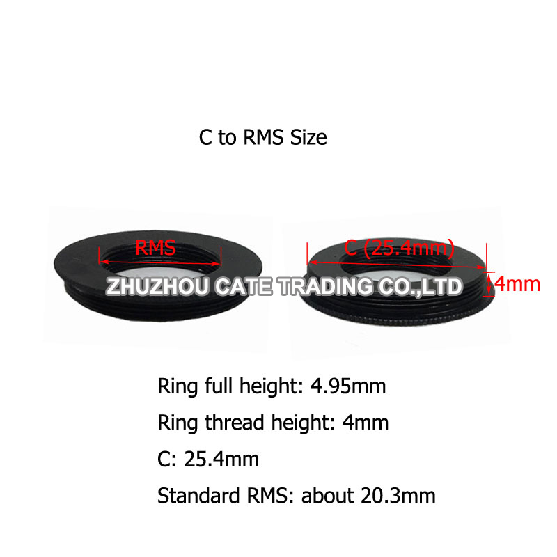 RMS to C Mount Microscope Came - Lens Adapter Ring 评论和价格