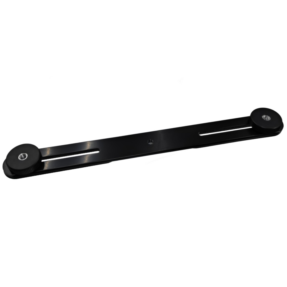 Dual Flash Bracket 1/4'' Screw - Hot Shoe Adapter 评论和价格