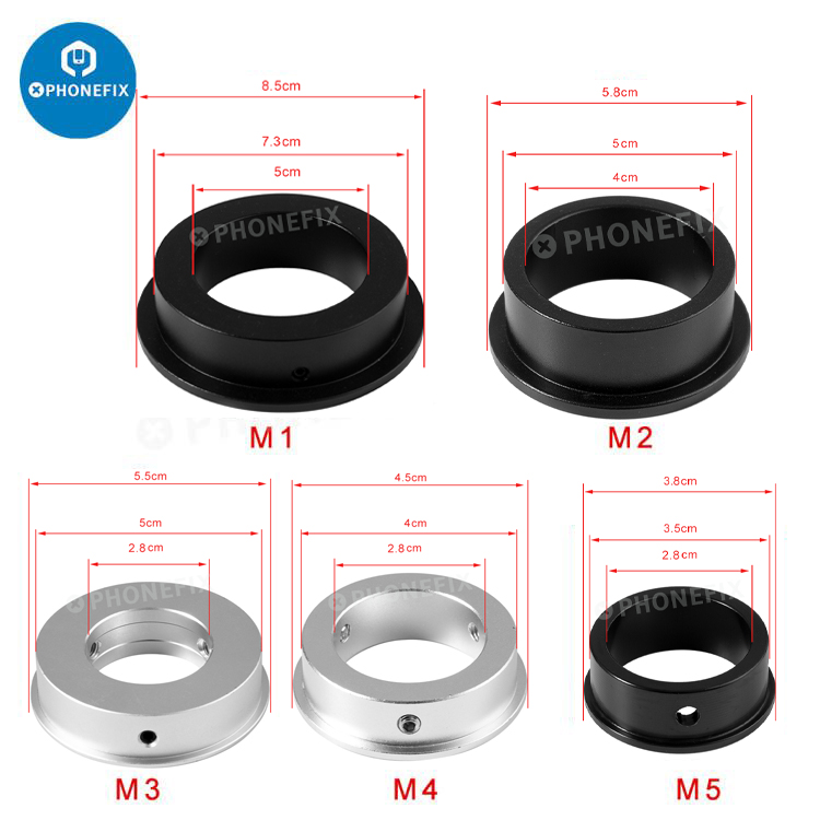 38/45/55/58/85mm to 28mm C-Mou - Lens Adapter Ring 评论和价格