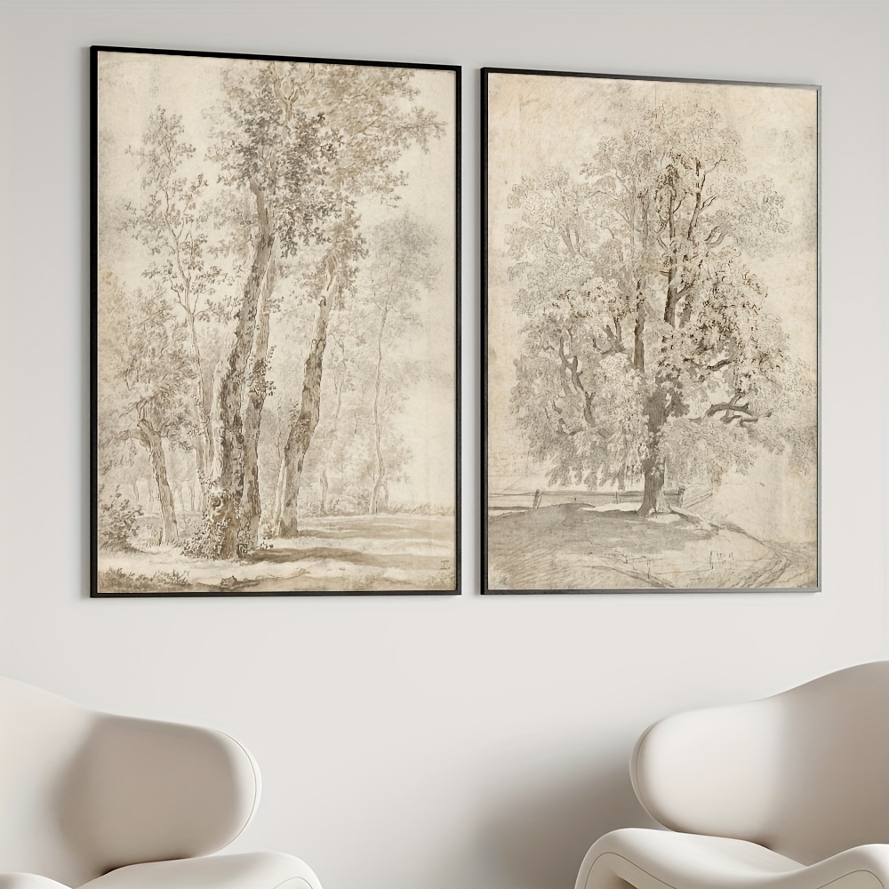 2D/Flat Set of 2 Unframed Beig - Photography Job 评论和价格