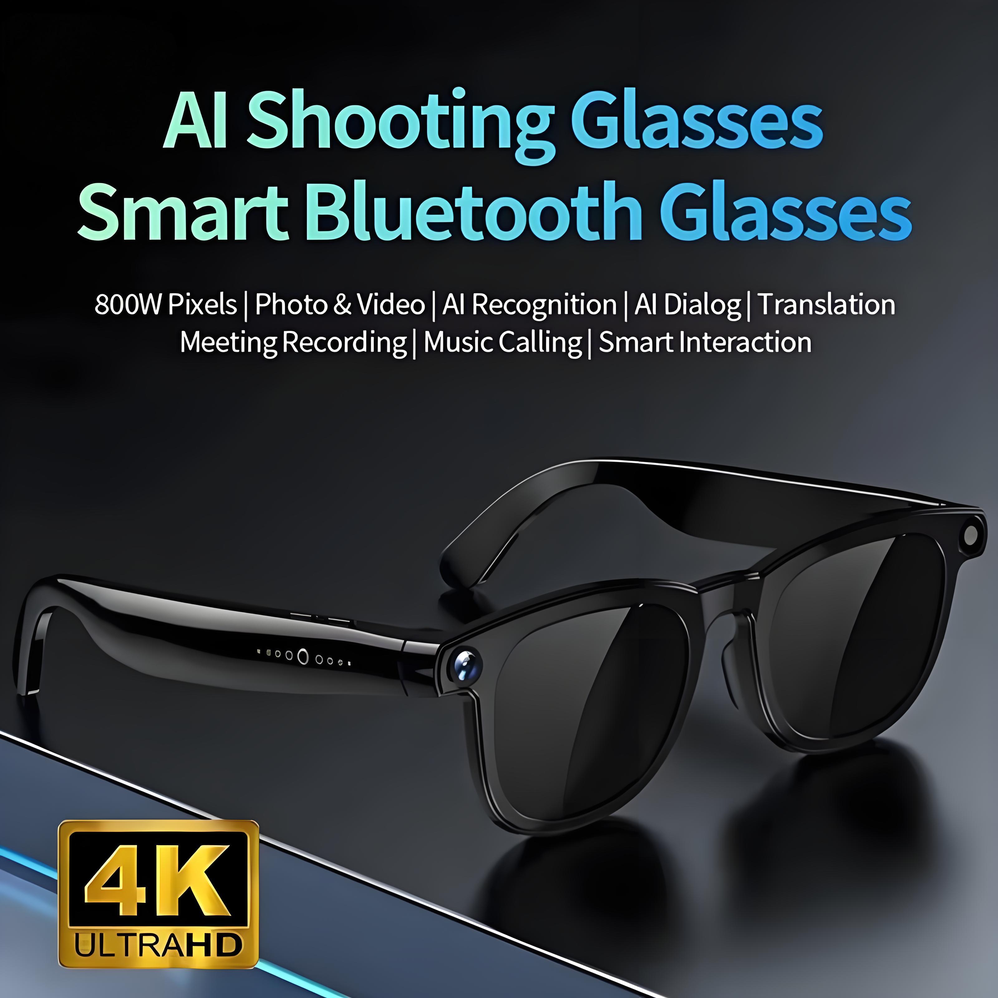 New AI Smart Glasses 800W HD C - Photography With Ai 评论和价格