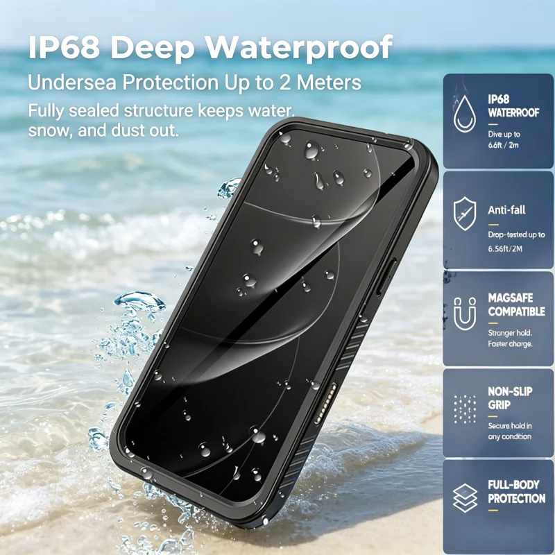 IP68 Waterproof Underwater Pho - Photography With Iphone 15 评论和价格