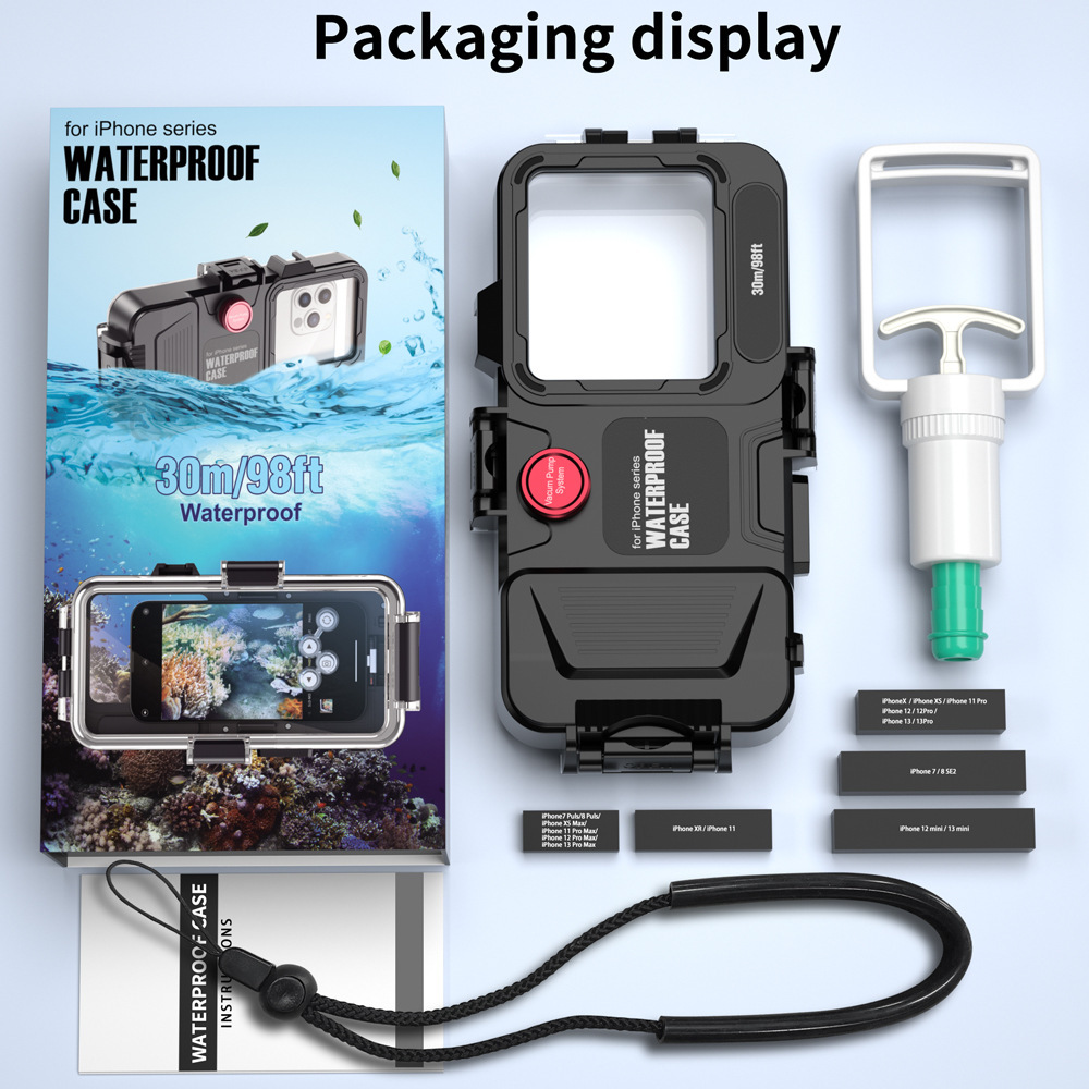 Waterproof Diving Swimming Cov - Photography With Iphone 15 评论和价格