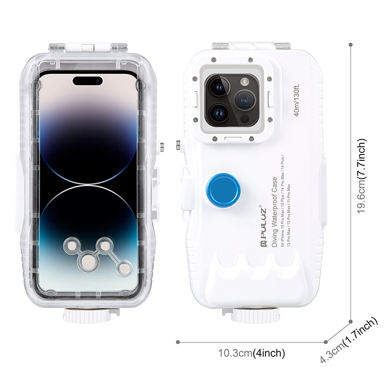 40M Waterproof Case for iPhone - Photography With Iphone 15 评论和价格