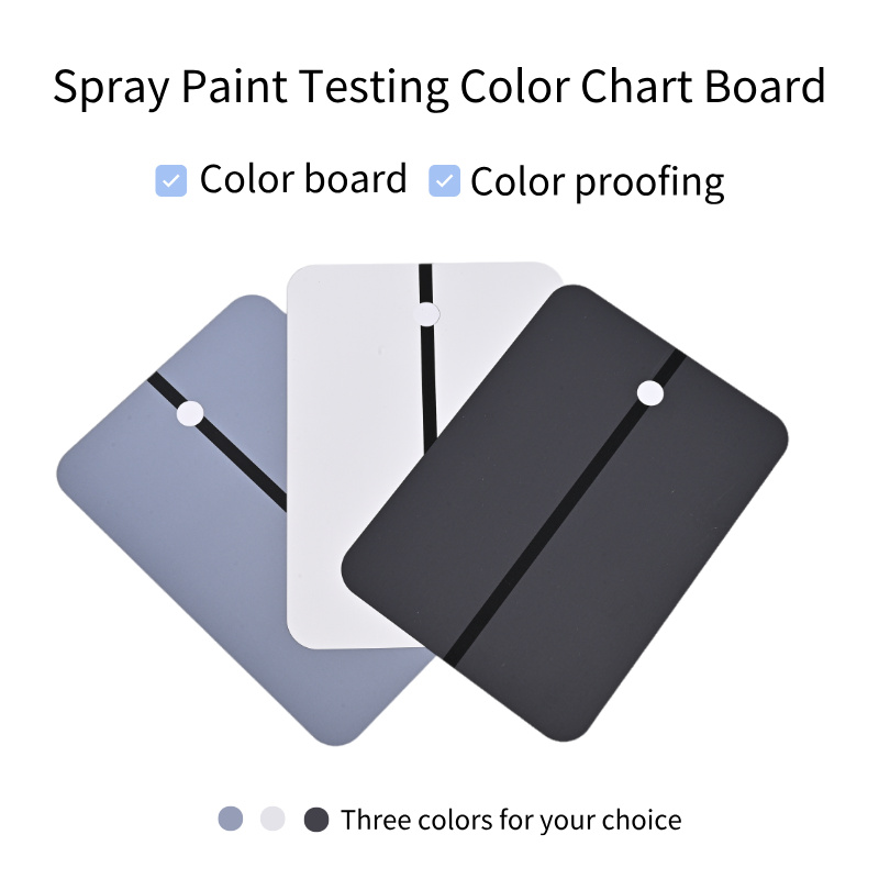 50pcs of Thin Iron Plate Spray - Color Checker Card 评论和价格