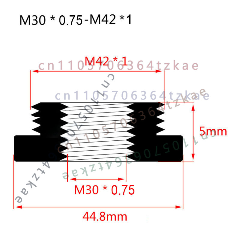 M30x0.75 Female to M42x1 Male  - Lens Adapter Ring 评论和价格