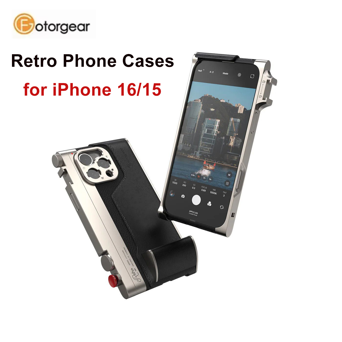 Fotorgear Retro Professional P - Photography With Iphone 15 评论和价格
