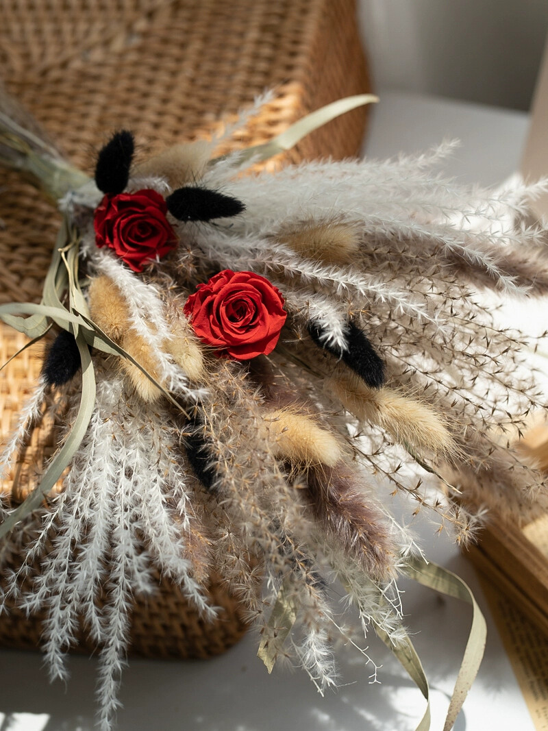 Preserved Rose Rabbit Tail Ree - Photography Graduation 评论和价格