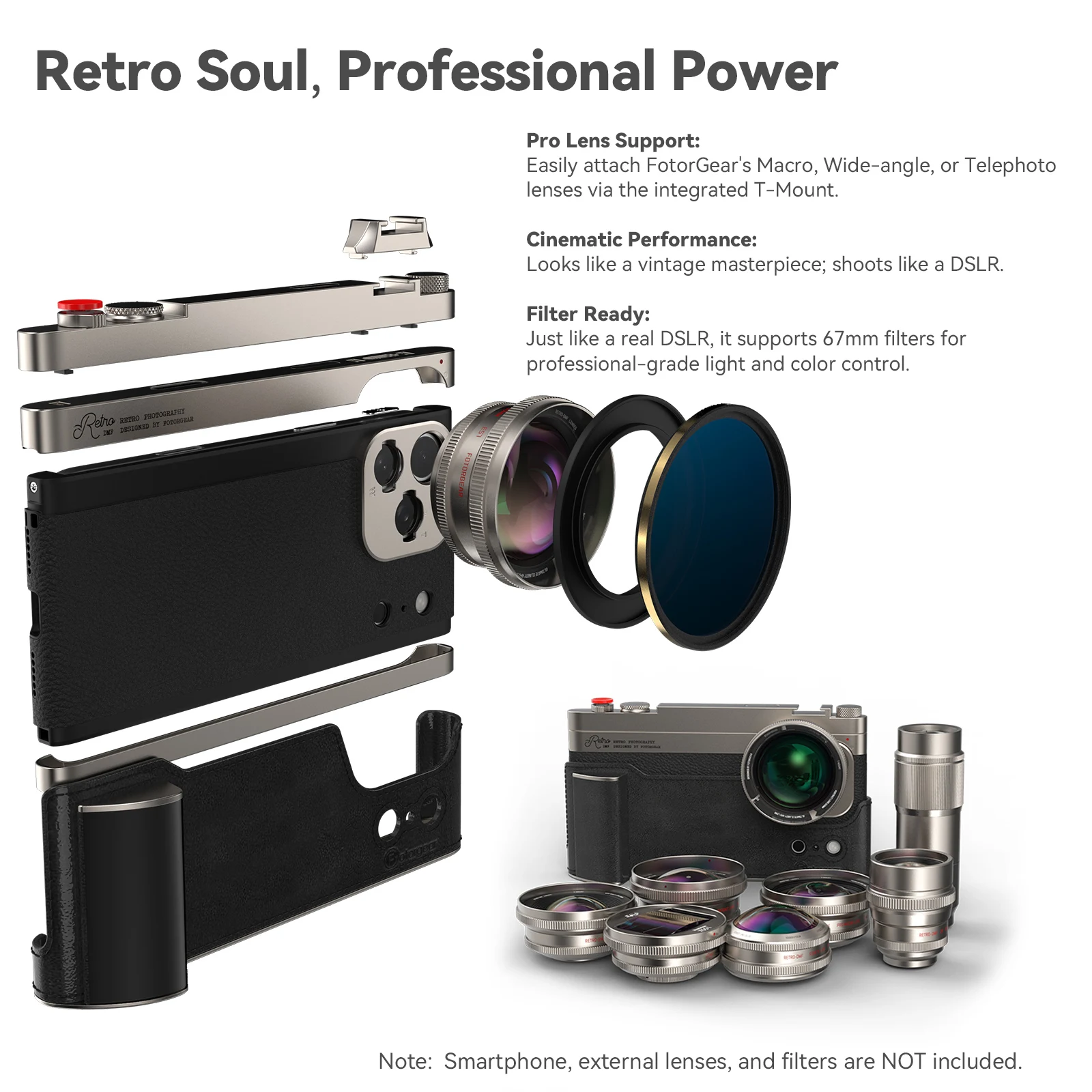 Fotorgear Retro Mobile Phone C - Photography With Iphone 15 评论和价格