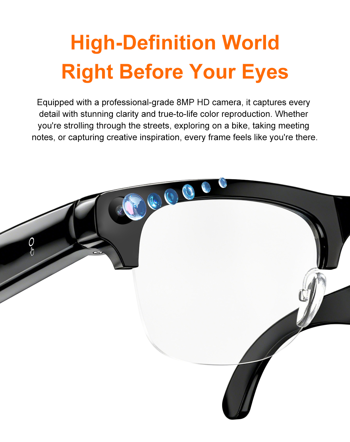 Lenovo Smart AI Glasses 800w H - Photography With Ai 评论和价格