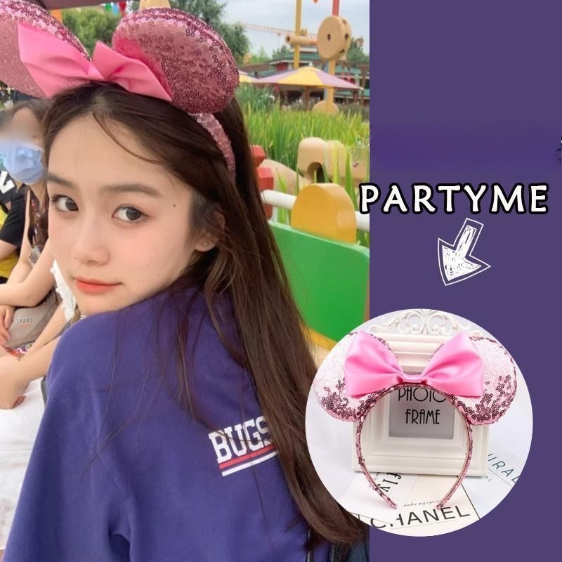 1pc Mickey Minnie Ear Headband - Photography Day 评论和价格
