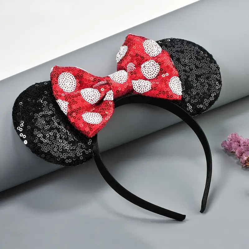 1pc Mickey Minnie Ear Headband - Photography Day 评论和价格
