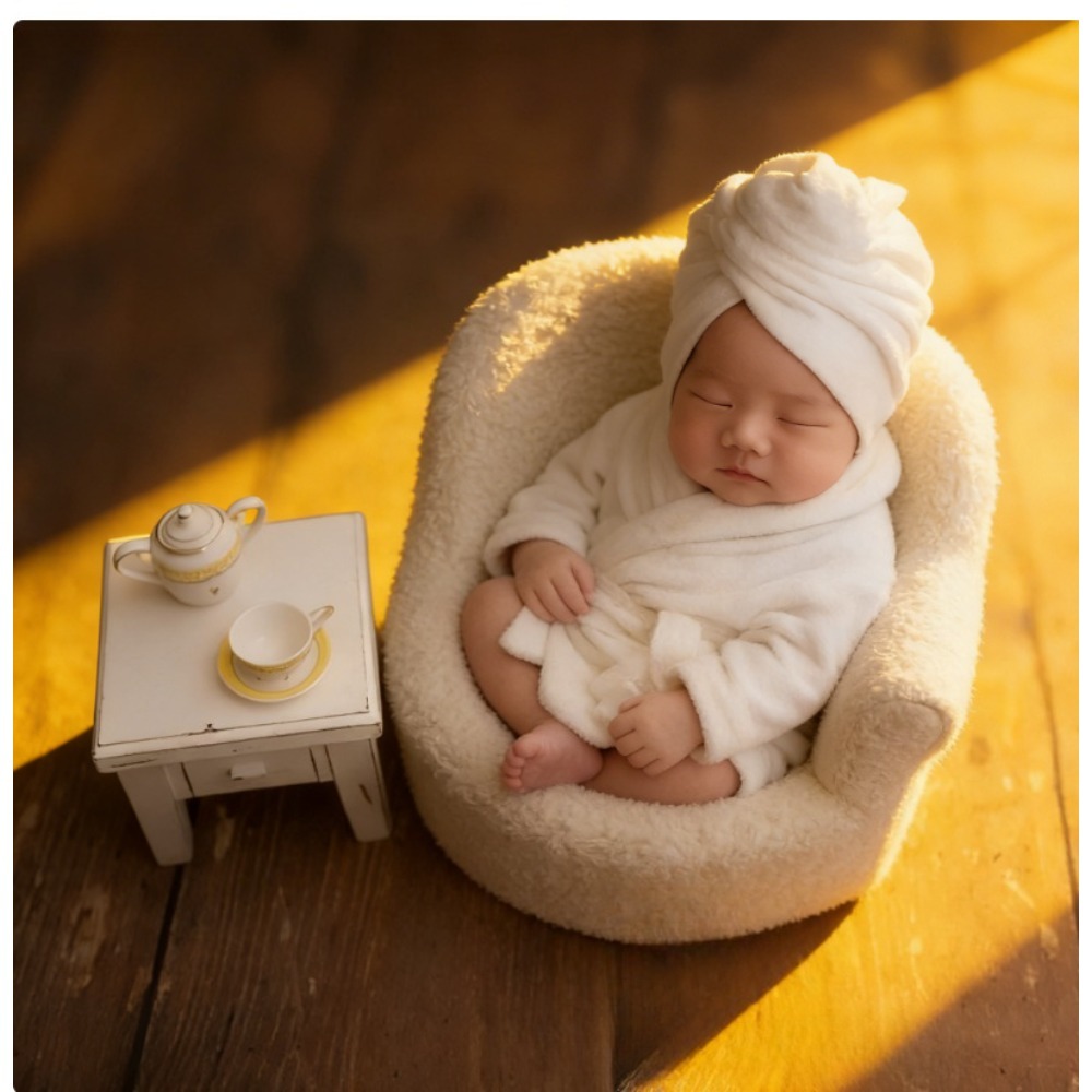 Soft Baby Photography Bathrobe - Photography Day 评论和价格