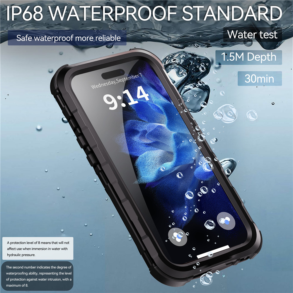 IP68 Metal Waterproof Phone Ca - Photography With Iphone 15 评论和价格