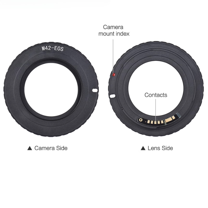 M42-EOS 10 Gen Electronic Lens - Lens Adapter Ring 评论和价格