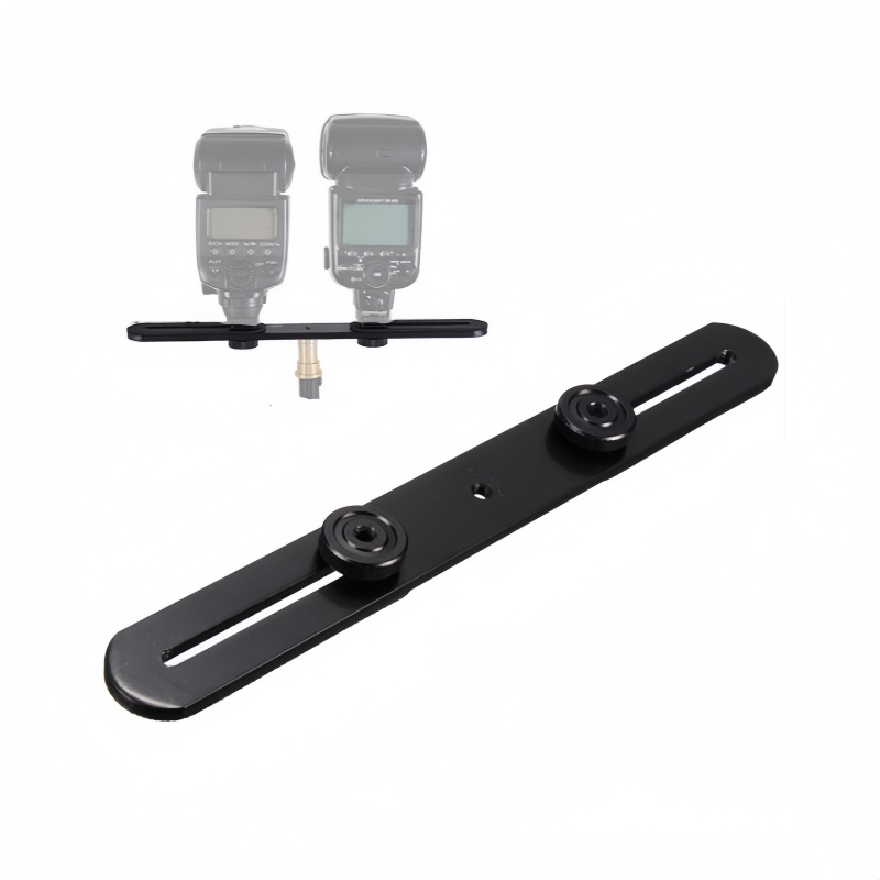 Dual Flash Bracket Hot Shoe Br - Hot Shoe Adapter 评论和价格