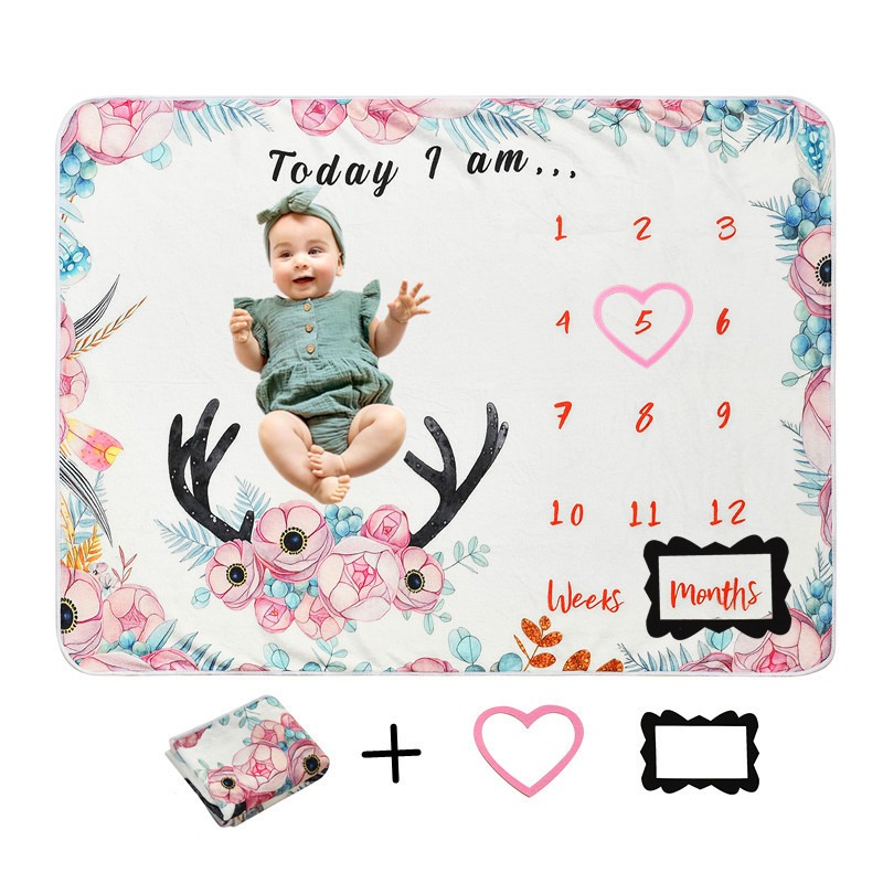 Digital Printed Flannel Milest - Photography Day 评论和价格