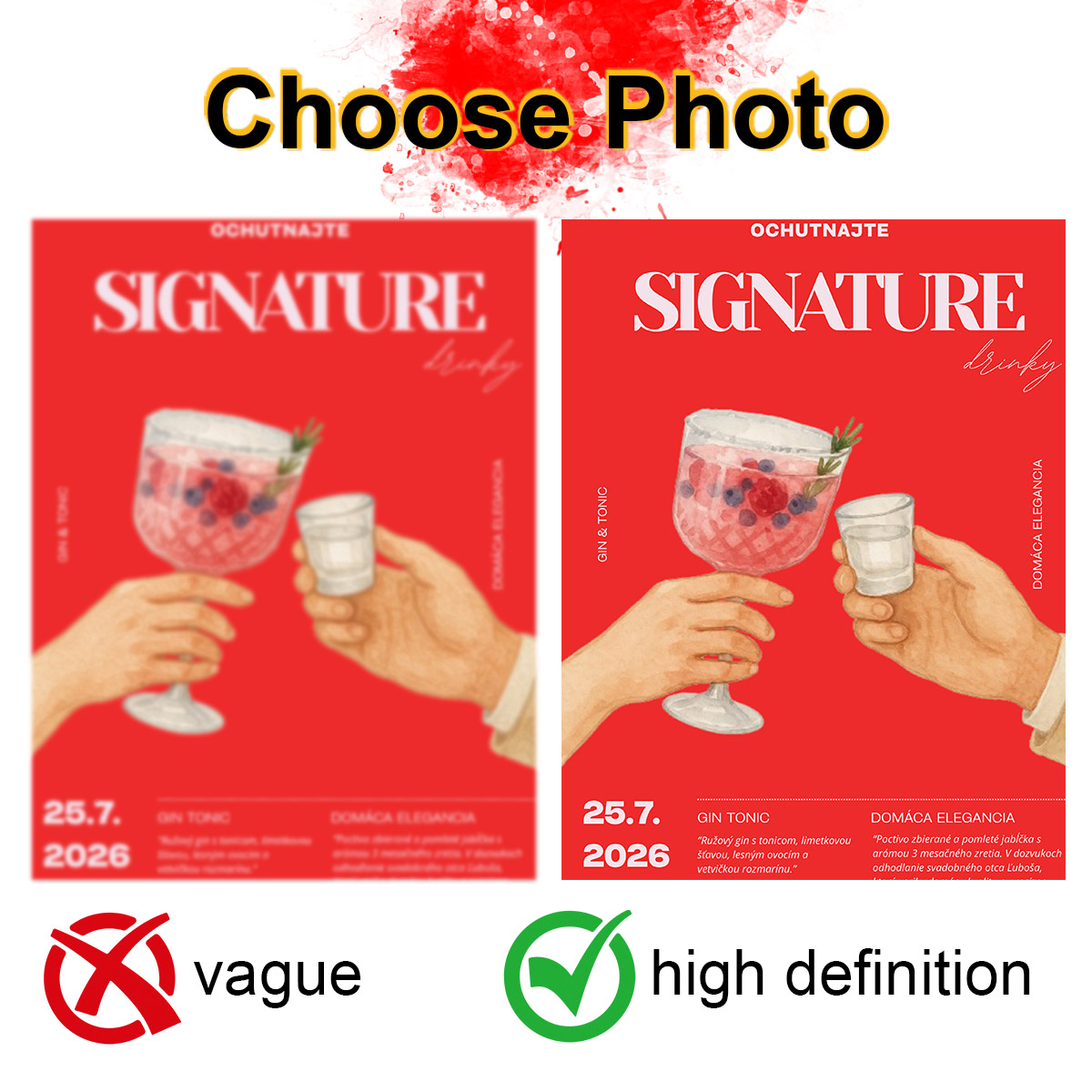 Custom Photo Advertising Poste - Photograph Lyrics 评论和价格