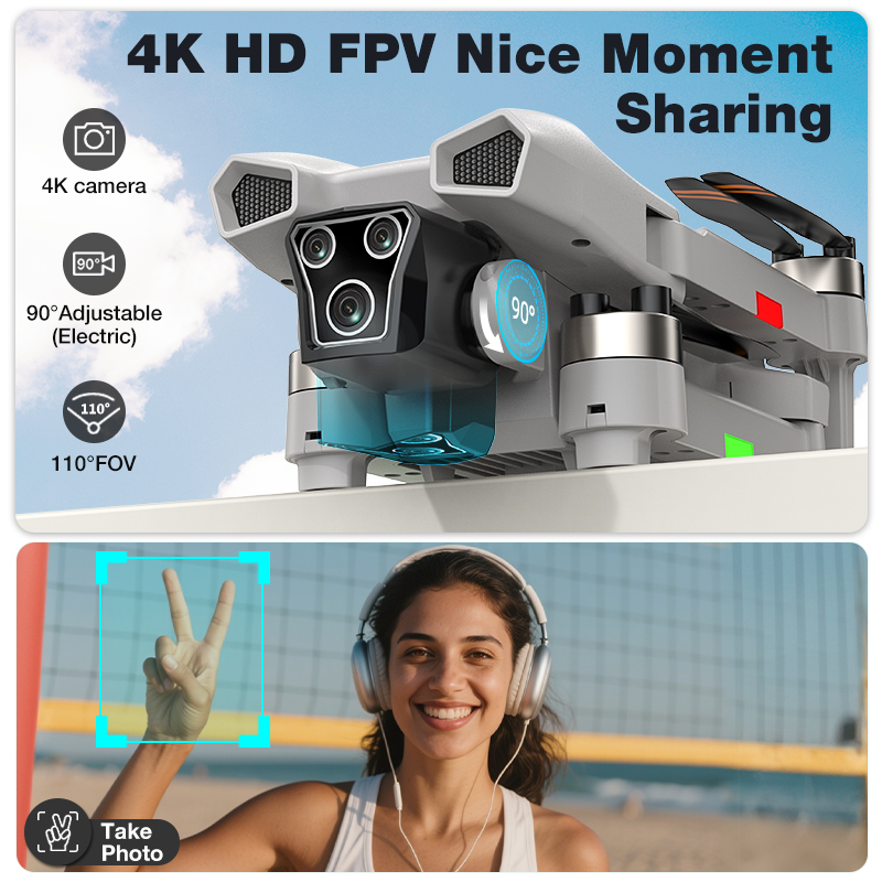 NEW Hot L017 Pro Drone Brushle - Photography Hd 评论和价格