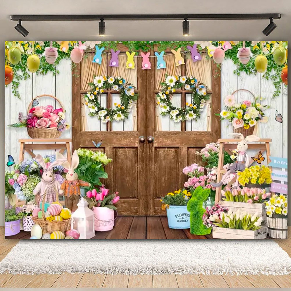 Happy Easter Backdrop Photogra - Photography With Ai 评论和价格