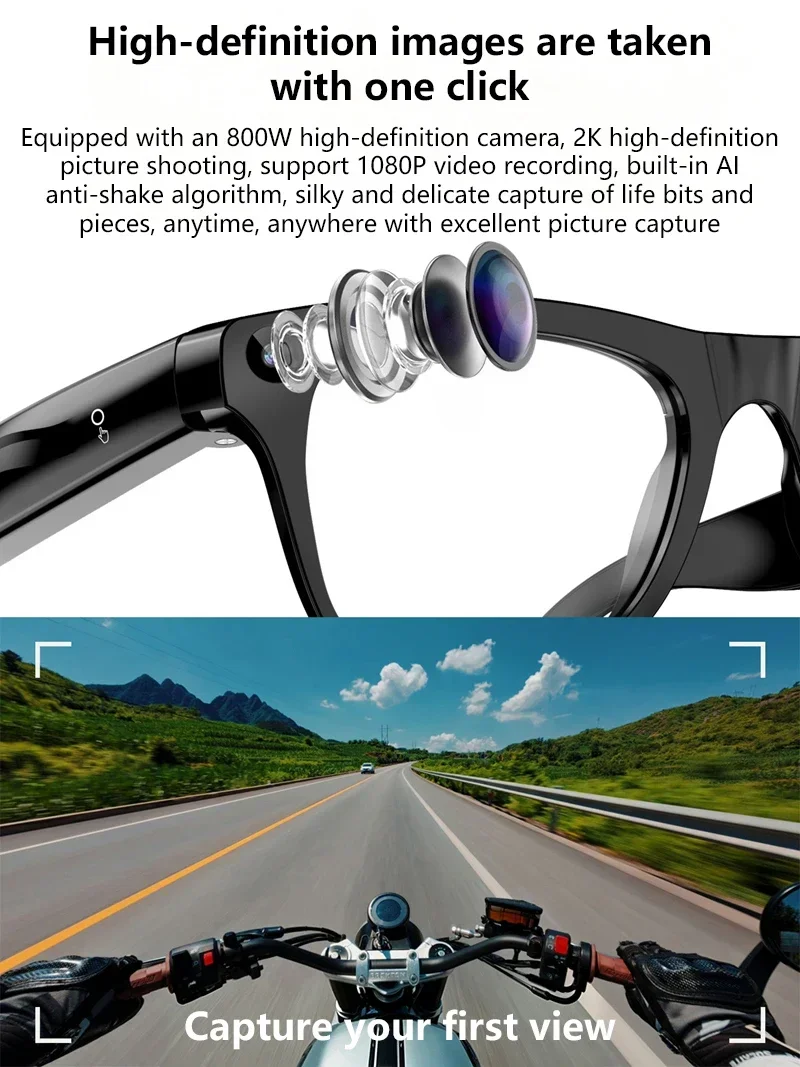 Lenovo Smart AI Glasses 800W H - Photography With Ai 评论和价格