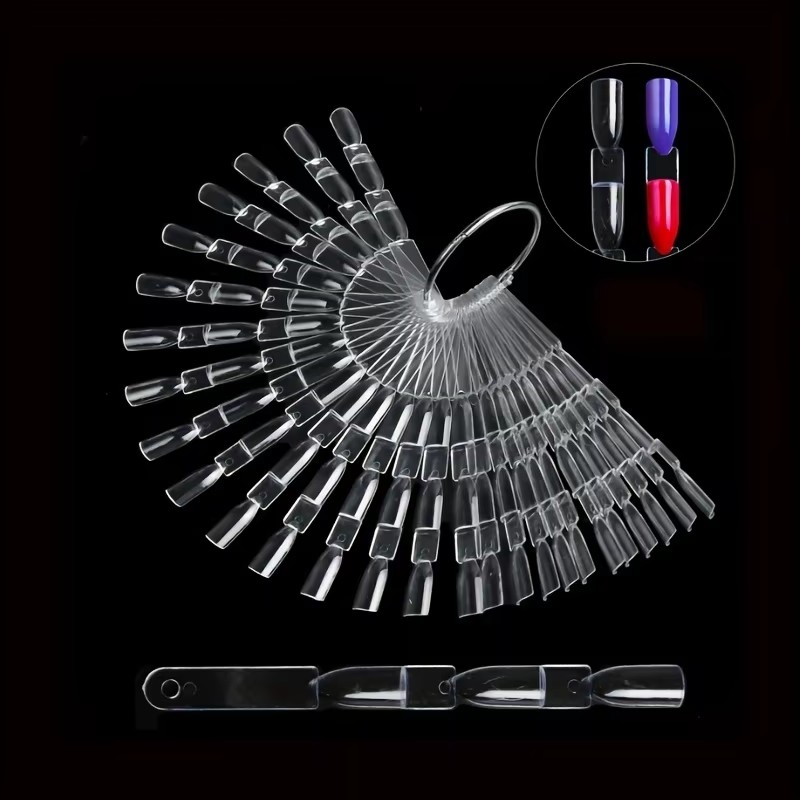 Nail Art 50-Piece Fan-Shaped C - Color Checker Card 评论和价格
