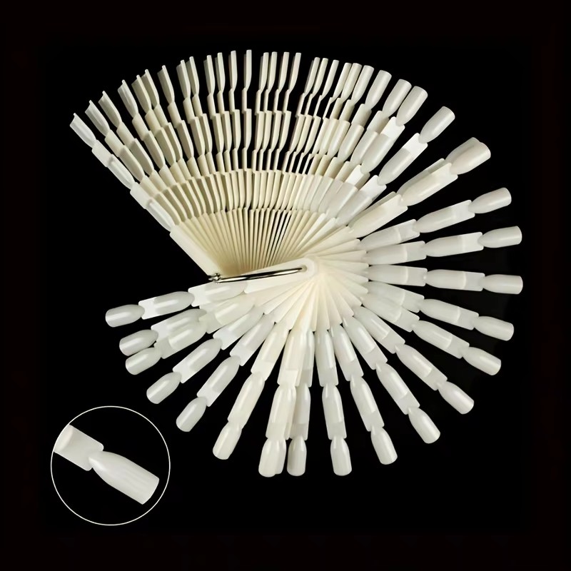 Nail Art 50-Piece Fan-Shaped C - Color Checker Card 评论和价格
